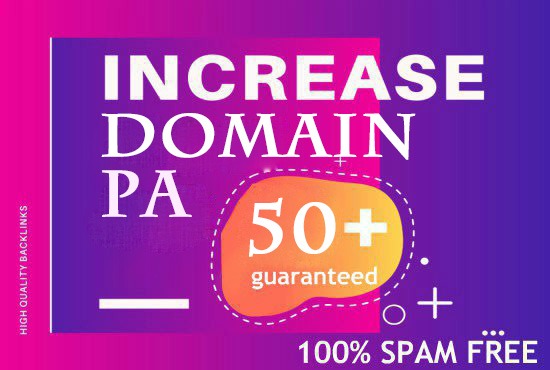 Increase Page Authority 50+