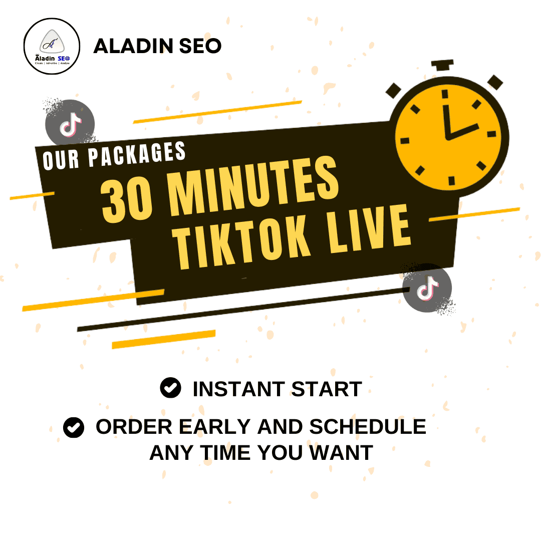 30 MIn Tiktok Live